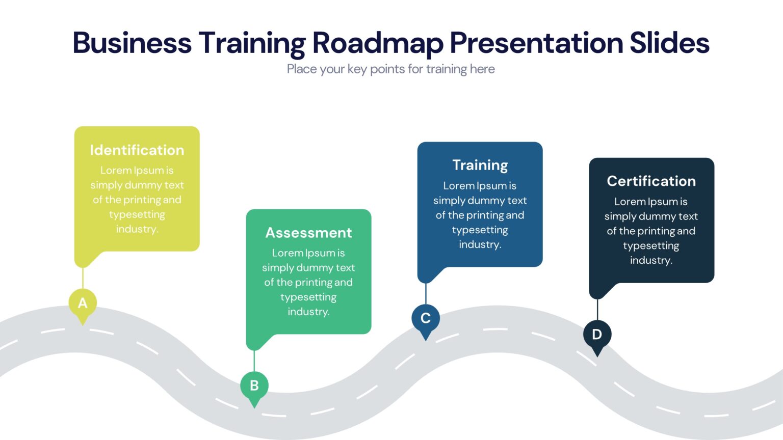 Business Strategy Roadmap Timeline Template Pptuniverse