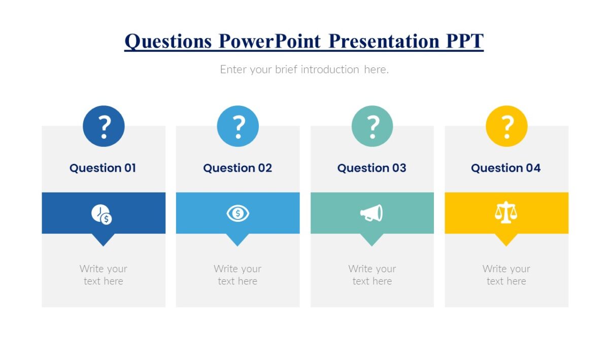 Questions Powerpoint Presentation Ppt Pptuniverse