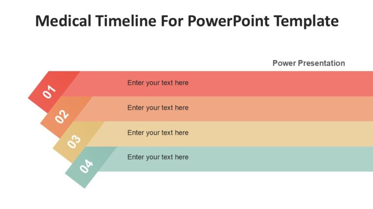 Medical Timeline For Powerpoint Template Pptuniverse