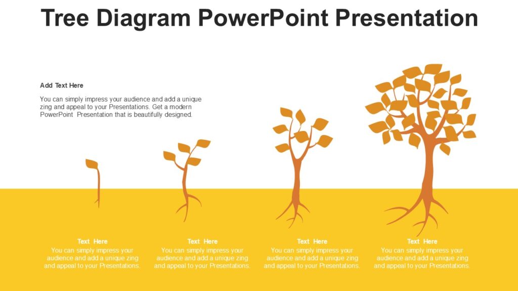 Tree Diagram Powerpoint Presentation Pptuniverse