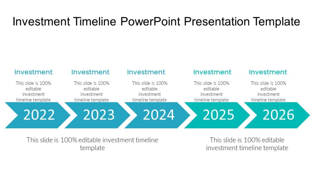 Investment Timeline PowerPoint Templates And Google Slides - PPTUniverse