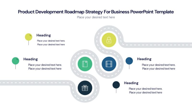 Product Development Roadmap Strategy For Business PowerPoint Template ...