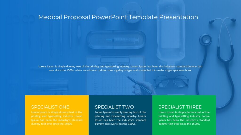 medical research proposal presentation