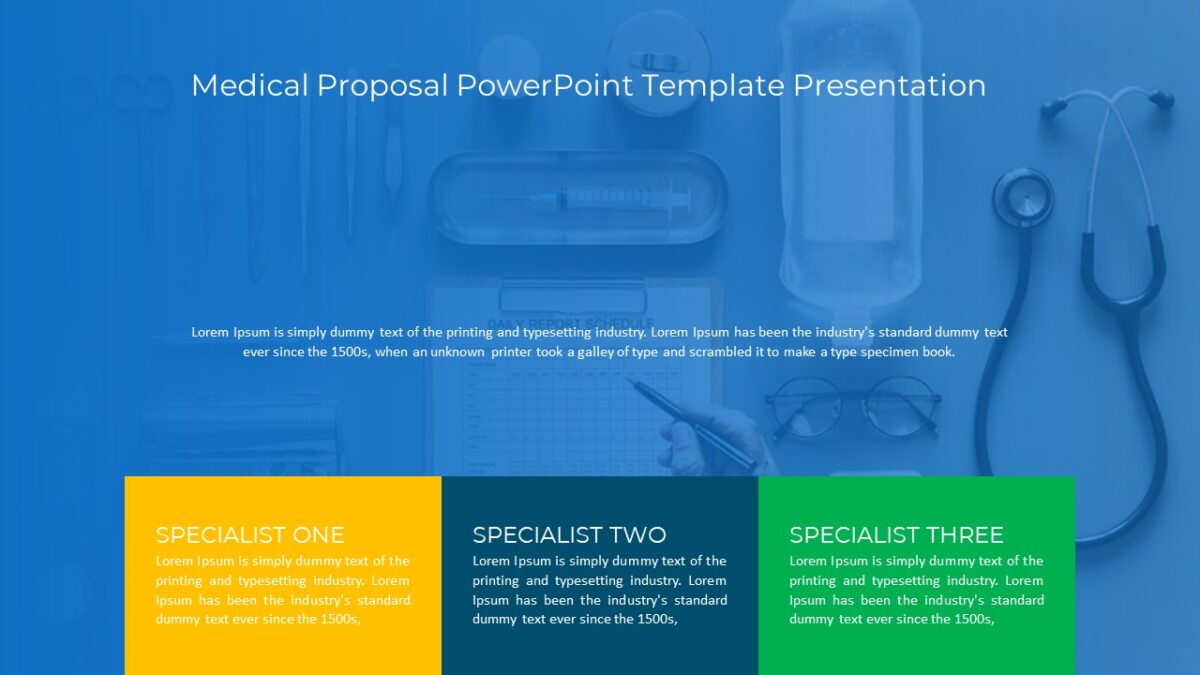 medical proposal presentation