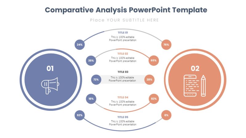 Comparative Analysis PowerPoint Template - PPTUniverse