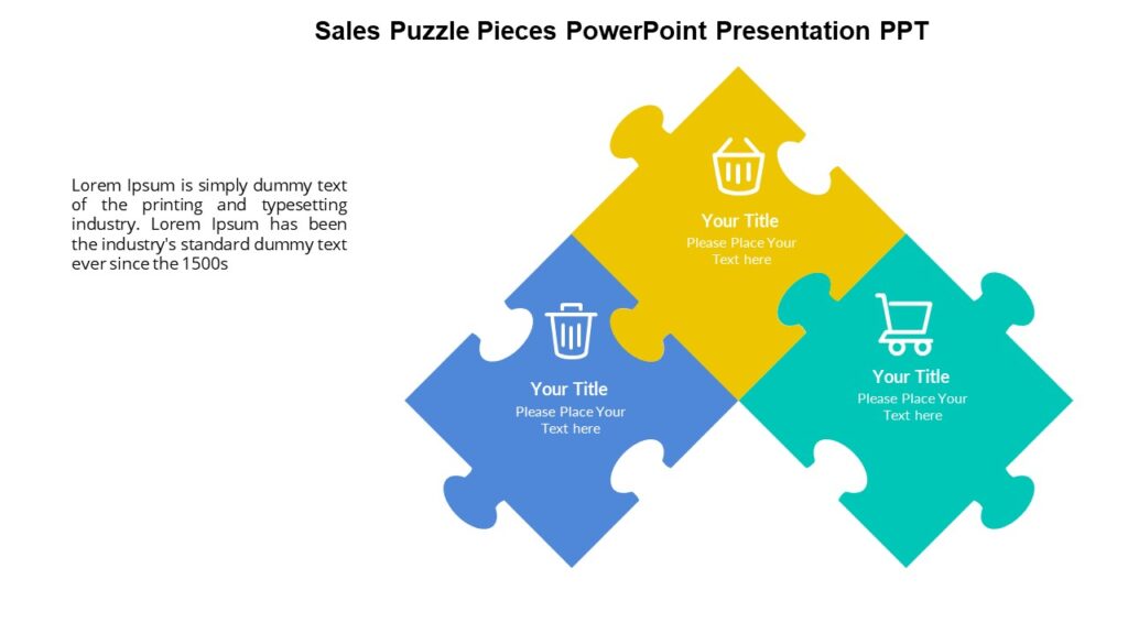 Sales Puzzle Pieces PowerPoint Presentation PPT - PPTUniverse