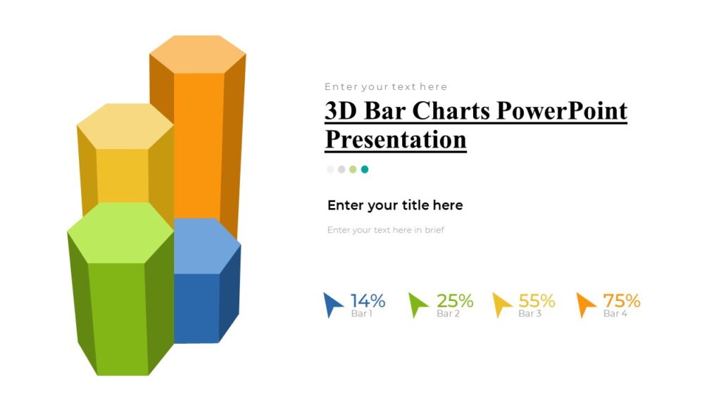 3D Bar Charts PowerPoint Presentation - PPTUniverse