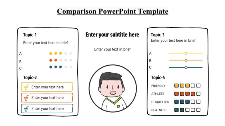 Comparison PowerPoint Template - PPTUniverse