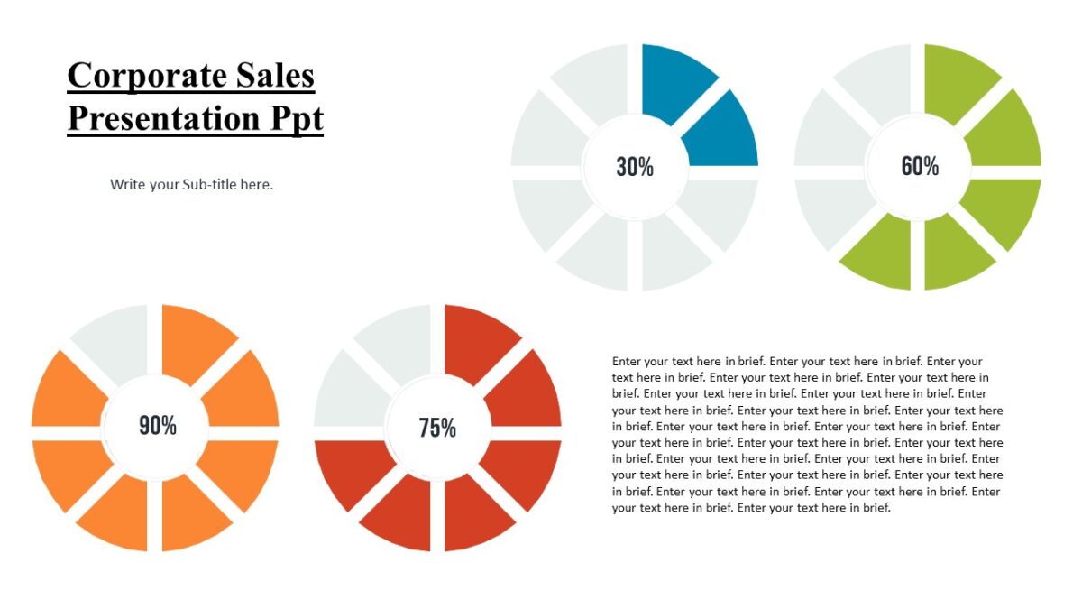 corporate sales presentation ppt