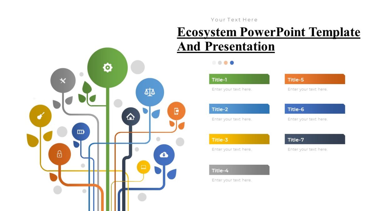 Ecosystem PowerPoint Template And Presentation - PPTUniverse