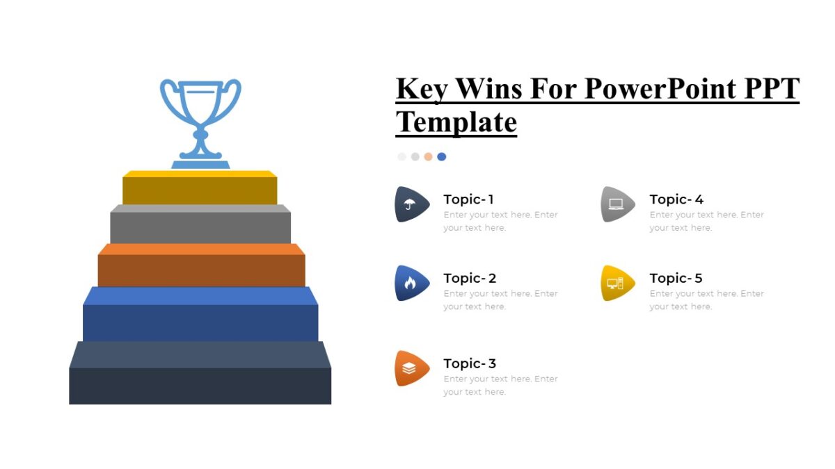 Key Wins For PowerPoint PPT Template - PPTUniverse