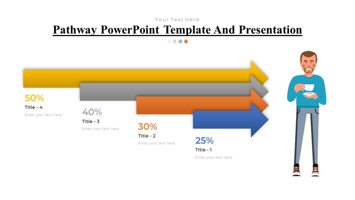 Pathway PowerPoint Template And Presentation - PPTUniverse