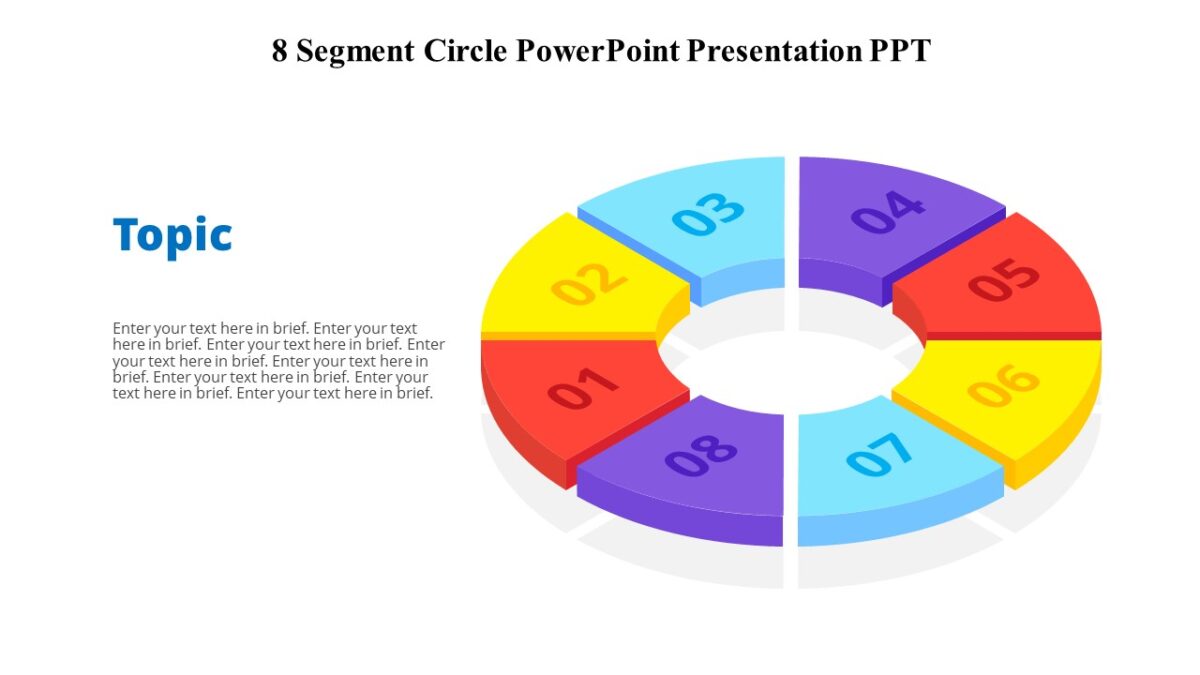 8 Segment Circle PowerPoint Presentation PPT - PPTUniverse