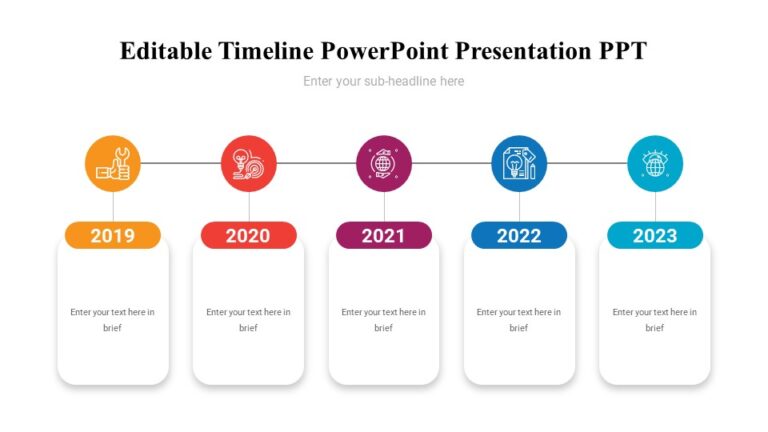 Editable Timeline Powerpoint Presentation Ppt Pptuniverse