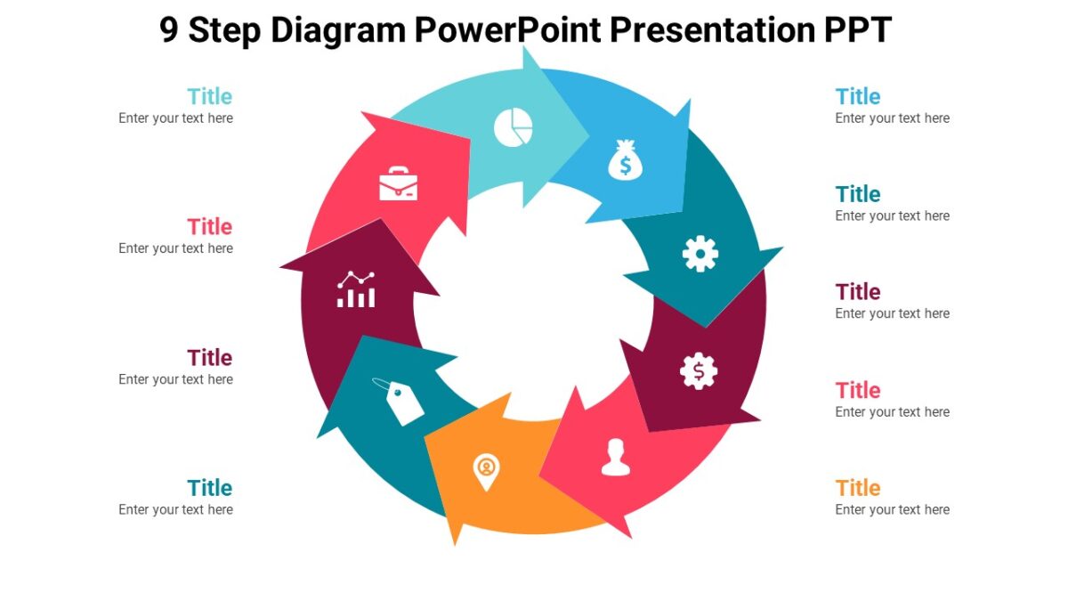 9 Step Diagram PowerPoint Presentation PPT - PPTUniverse