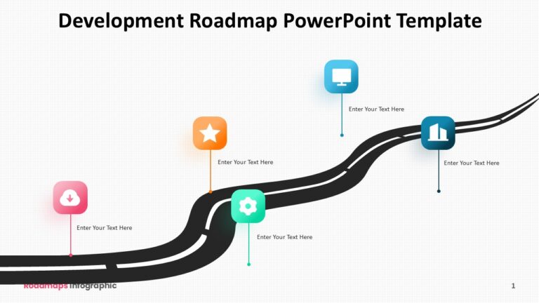 Development Roadmap Powerpoint Template Pptuniverse