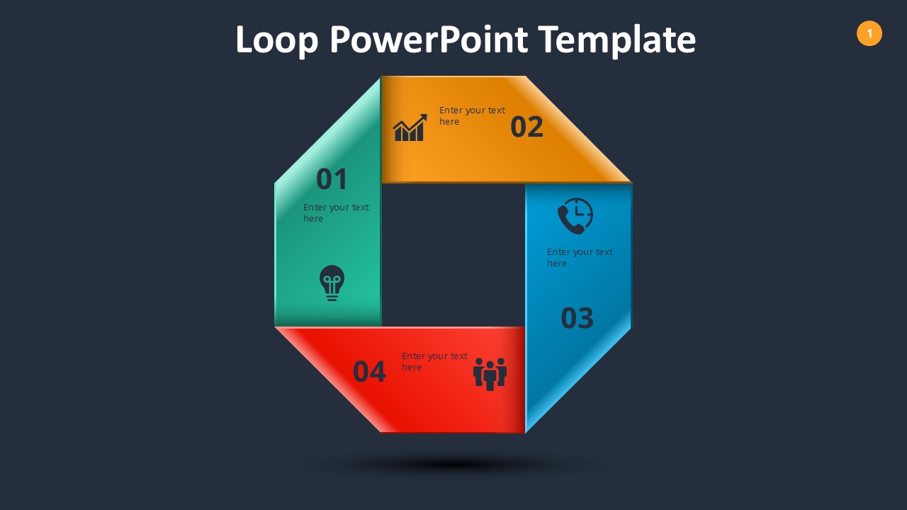 Loop Powerpoint Template Pptuniverse