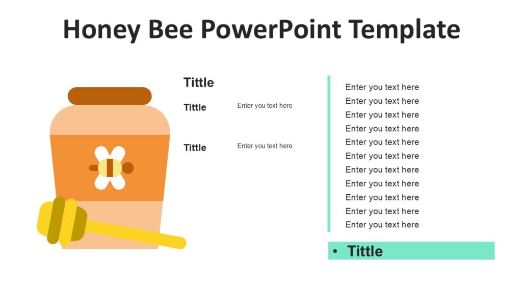 Honey Bee Powerpoint Template Pptuniverse