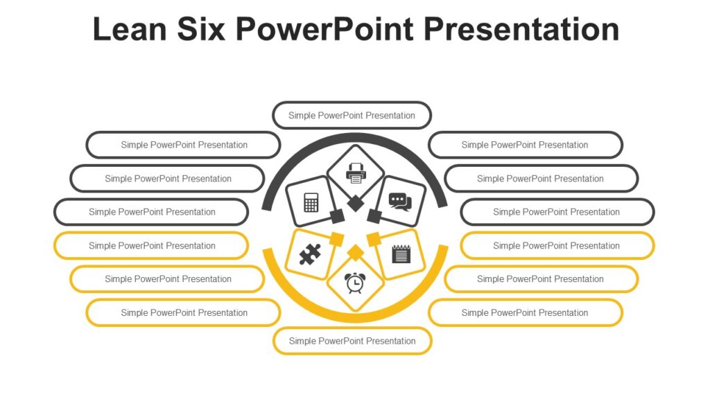 Lean Six PowerPoint Presentation PPTUniverse