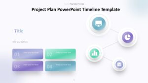 Project Plan Powerpoint Timeline Template - Pptuniverse