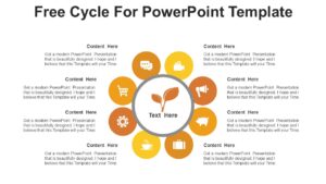 Free Cycle For Powerpoint Template - Pptuniverse